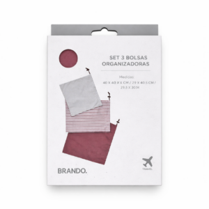 SET 3 BOLSAS GRAPE