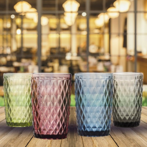 SET DE VASOS VIDRIO MURANO