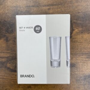 SET 4 VASOS SHOTS