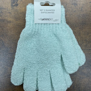 SET 2 GUANTES EXFOLIANTES MINT