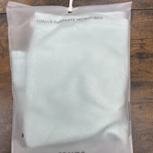 TOALLA TURBANTE MICROFIBRA MINT