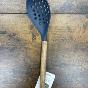 ESPUMADERA SILICONA MANGO MADERA