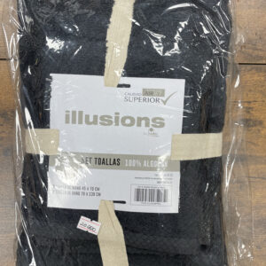 SET DE TOALLAS NEGRO